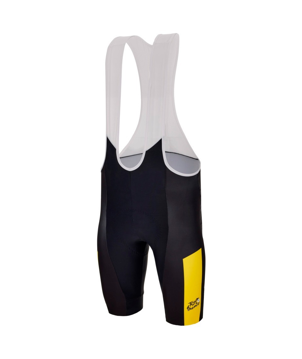 Miniatura 3.0 de Bretelle Ciclismo Masculino Leader of the Classification Tour de France Preto Santini