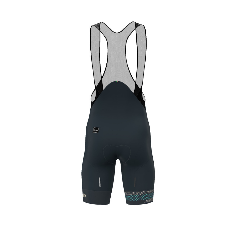 Imagem alternativa do produto Bretelle Ciclismo Masculino Latam Horizon2 Santini Verde