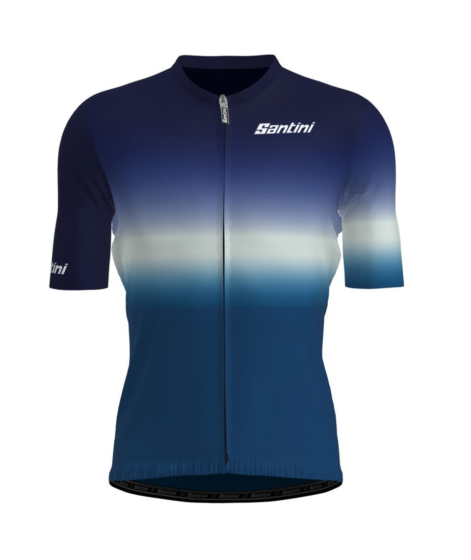 Imagem do produto Camisa Ciclismo Masculino Horizon Santini Azul