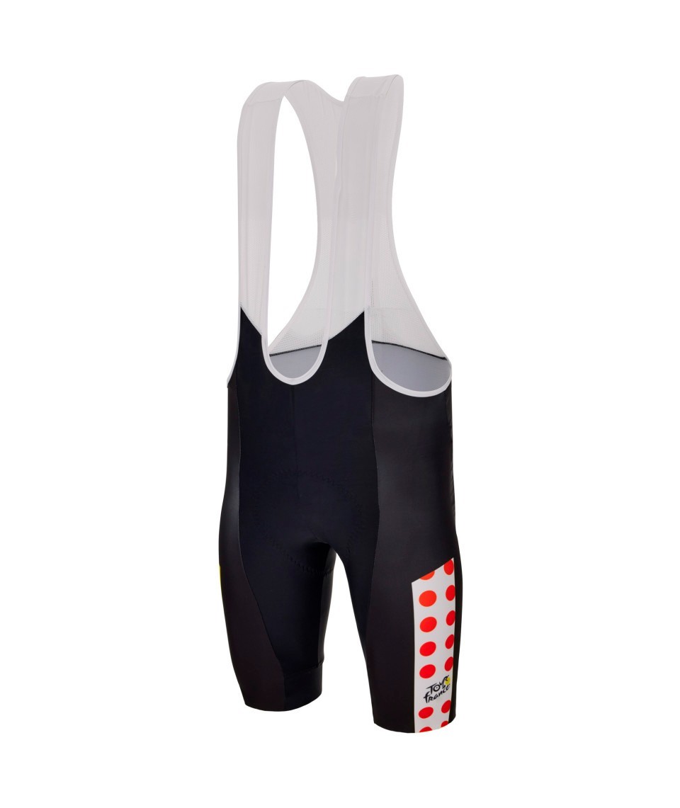 Miniatura 3.0 de Bretelle Ciclismo Masculino King of the Mountain Tour the France Preto Santini