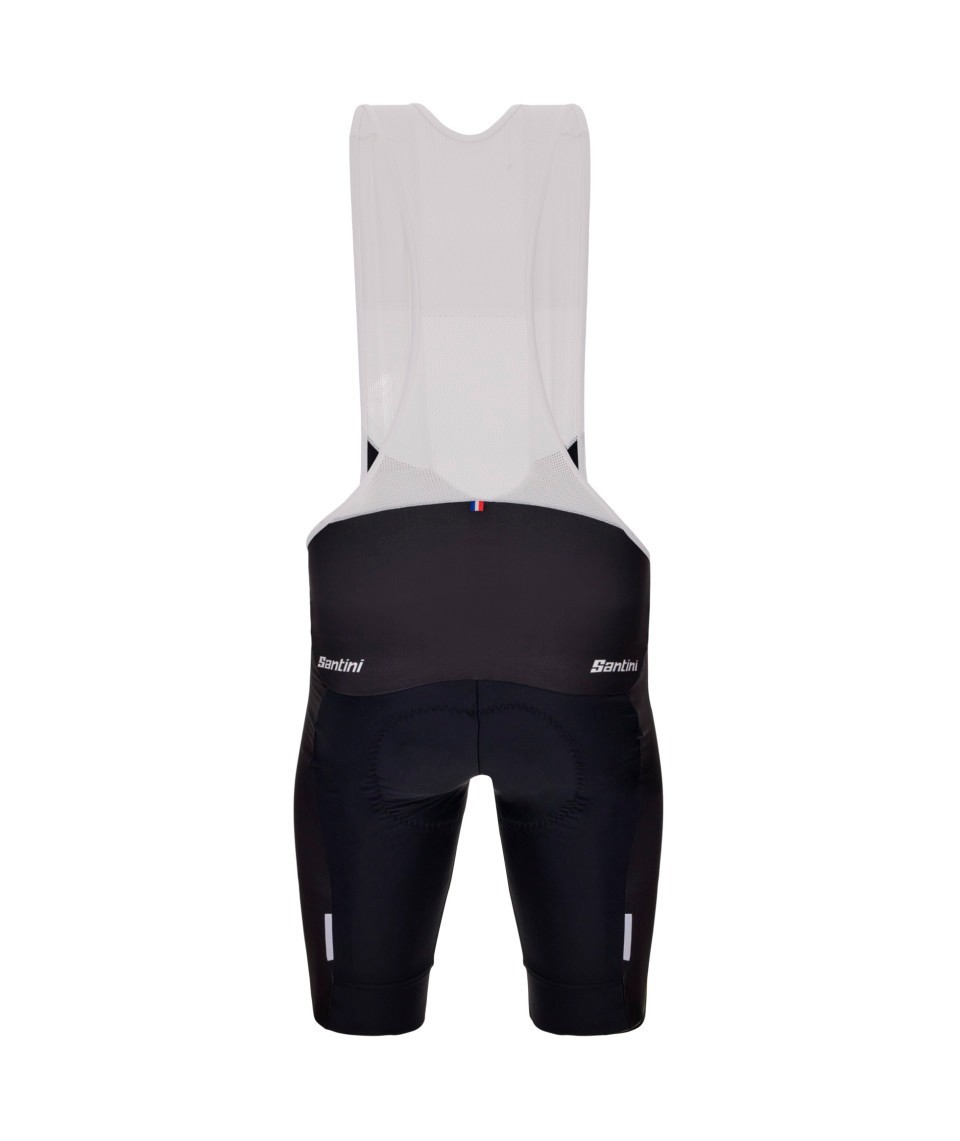 Miniatura 2.0 de Bretelle Ciclismo Masculino Leader of the Classification Tour de France Preto Santini