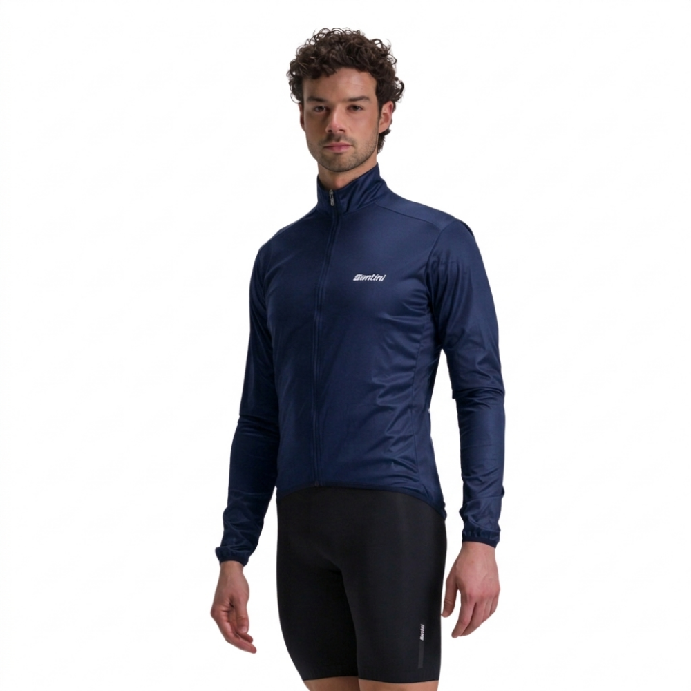 Miniatura 3.0 de Jaqueta Corta Vento Ciclismo Masculino Latam Nebula Santini