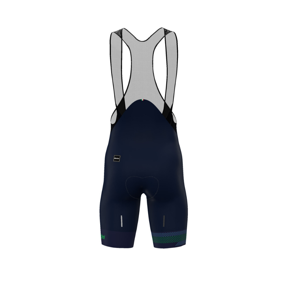 Imagem alternativa do produto Bretelle Ciclismo Masculino Latam Horizon2 Santini Azul Marinho