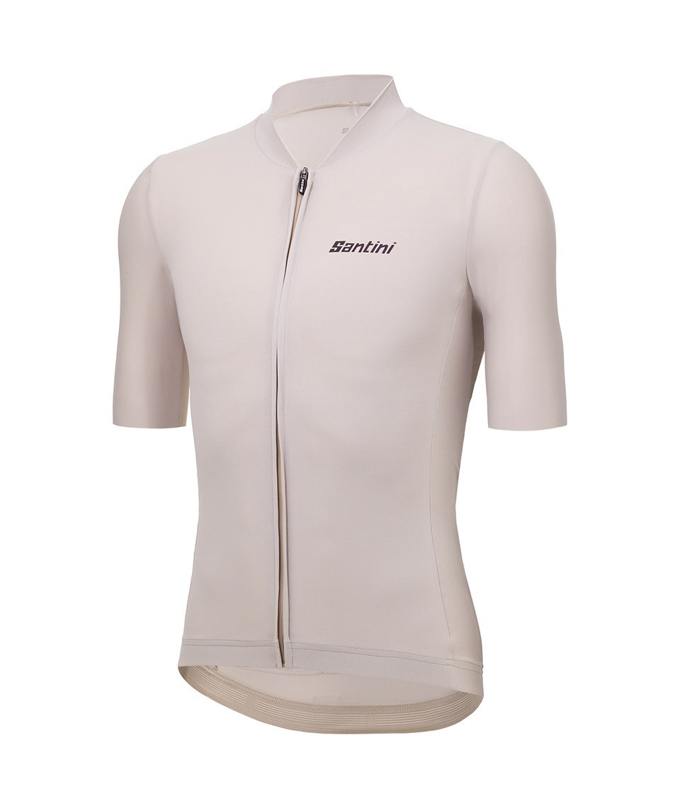 Imagem alternativa do produto Camisa Ciclismo Unissex Compass Santini Bege