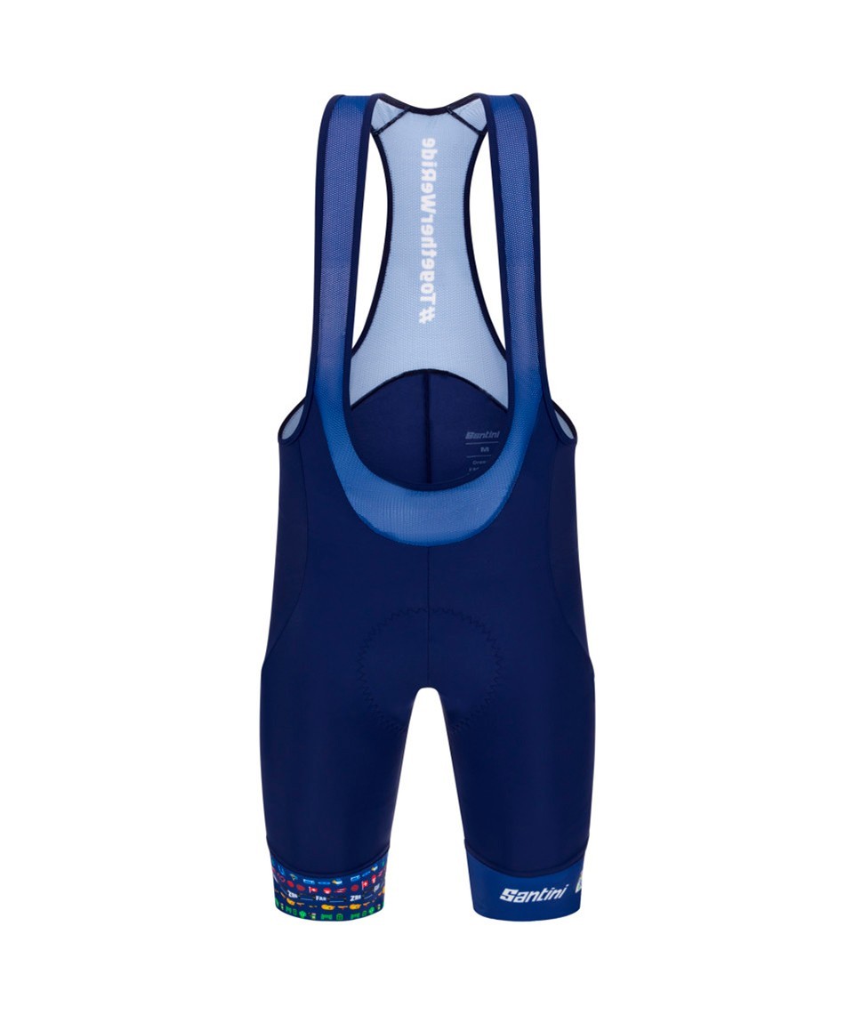 Imagem do produto Bretelle Ciclismo Unissex UCI World Championships Zurich Azul Santini Azul