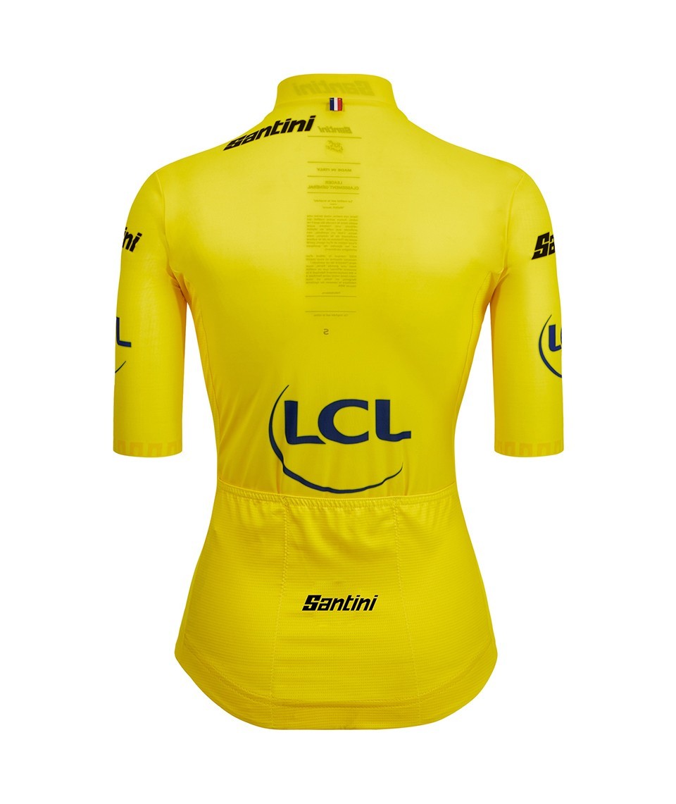 Miniatura 2.0 de Camisa Ciclismo Feminino Leader of the Classification Tour de France Amarelo Santini
