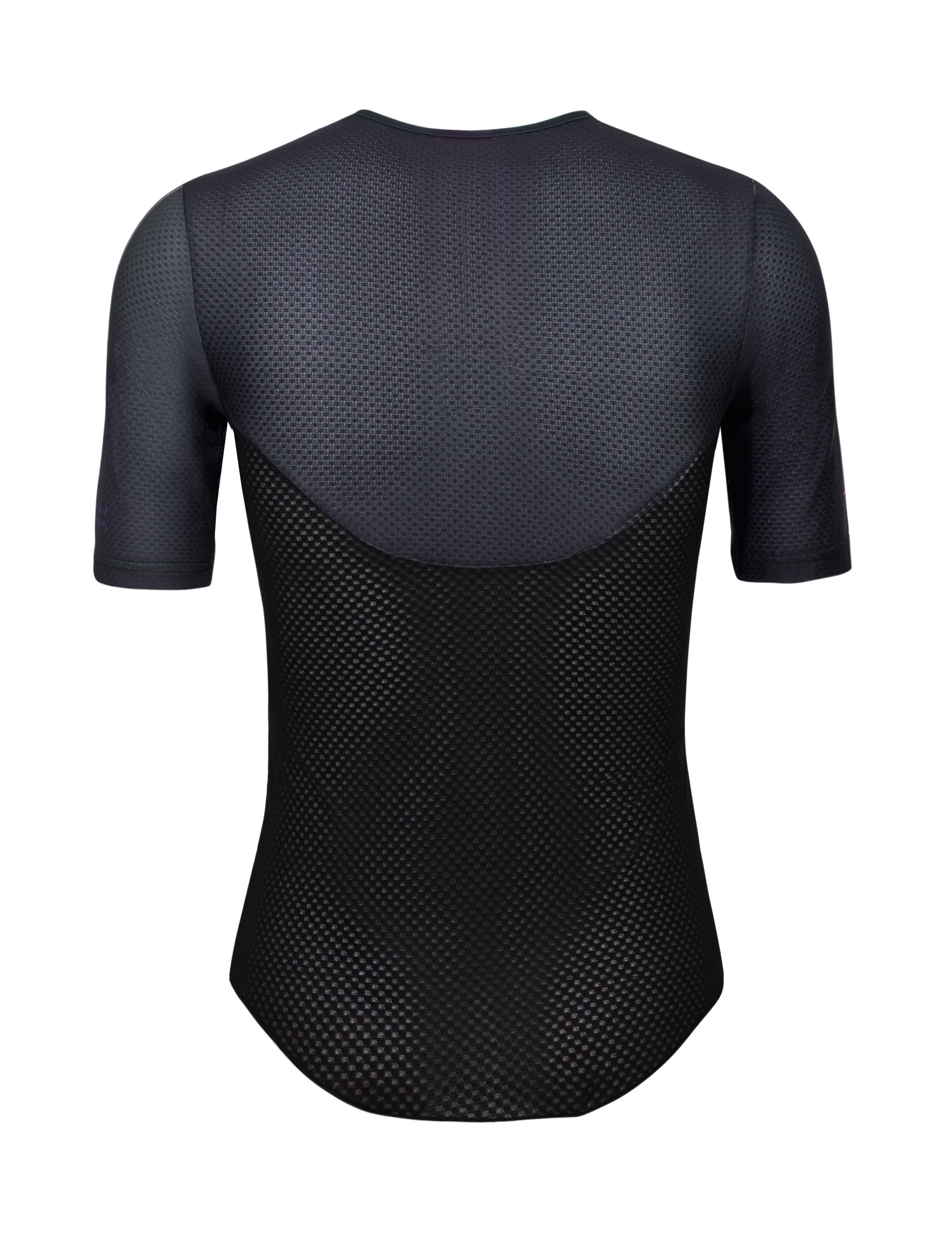 Miniatura 2.0 de Camisa Ciclismo Unissex UCI Rainbow Baselayer Preto/Cinza Santini