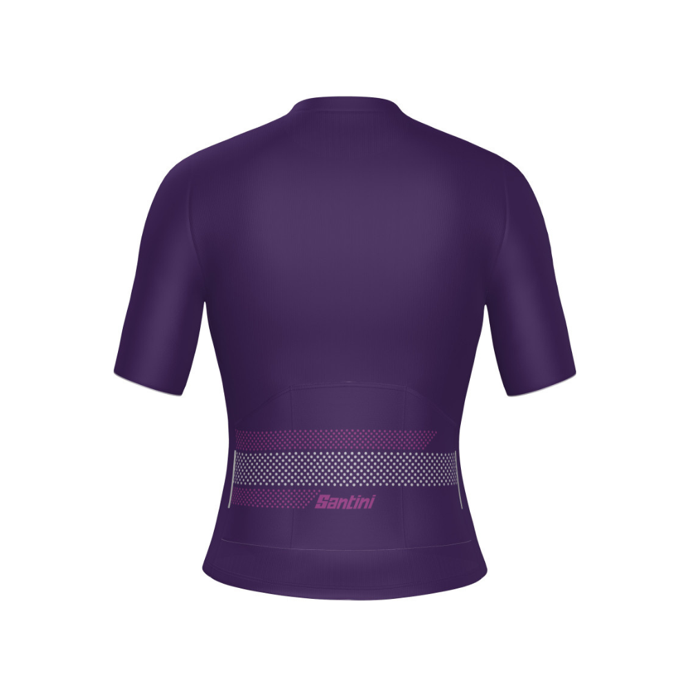 Miniatura 3.0 de Camisa Ciclismo Feminino Latam Horizon2 Roxo Santini