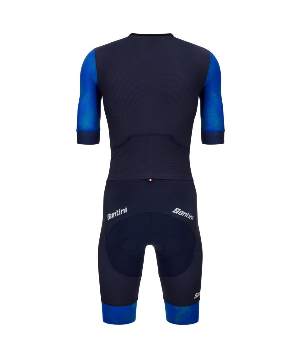 Miniatura 3.0 de Macaquinho Masculino Leaf Trisuit Azul Santini
