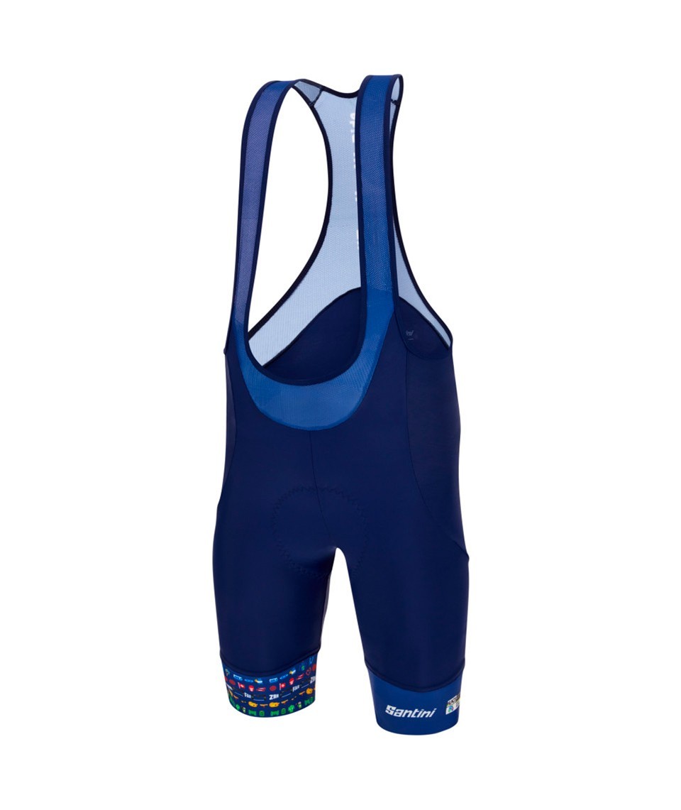 Imagem alternativa do produto Bretelle Ciclismo Unissex UCI World Championships Zurich Azul Santini Azul